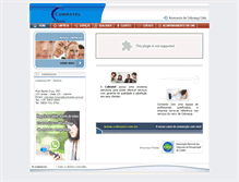 Tablet Screenshot of cobratel.com.br